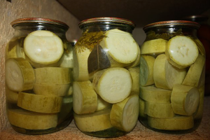 Courgette bewaren voor de winter