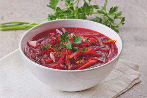 Borstgevoede borsch