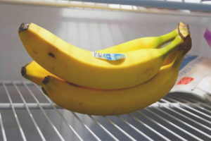 Is het mogelijk om bananen in de koelkast te bewaren