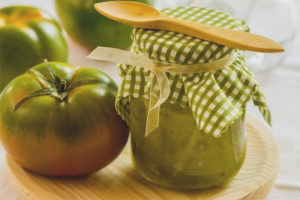 Groene tomatenjam