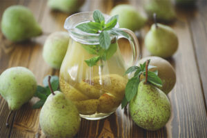 Gestoofde peren voor de winter