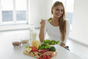 Nuttig voedsel voor de gezondheid van vrouwen